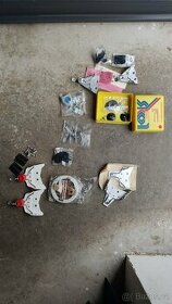 Soubor dílů Vázání na běžecké lyže, konce bambusových holí