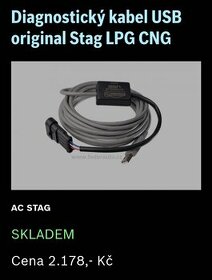 Diagnostický kabel USB original Stag LPG CNG