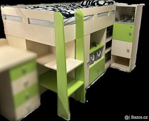 Dětská postel s úložným prostorem - 1