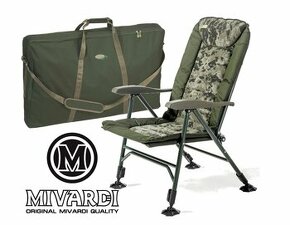 MIVARDI Křeslo CamoCODE QUATTRO + transportní taška Comfort