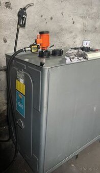 nádrž na naftu, phm, čerpací stanice 1000 l UNI-tank