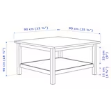 Konferenční stolek Ikea Hemnes bílý