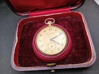 Zlaté Švýcarské 14k kapesní hodinky IWC Schaffhausen