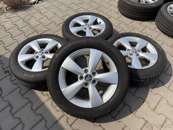 4x al kola 5x100 15 + pneu letní 185/60 R15