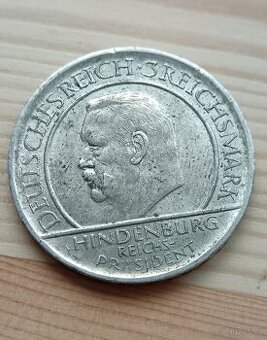 Deutsches AG 3 Marka 1929 G - Výroční