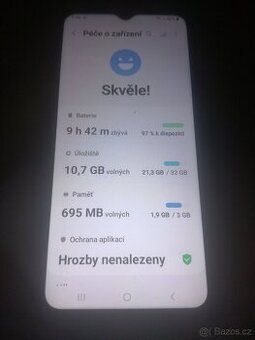 Samsung Galaxy A12 heslem stavu