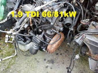 Motor 1.9tdi 66 a 81kW F.Galaxy, VW Sharan, S.Alhambra