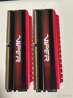 PATRIOT 8GB DDR4-2400MHz CL15 Viper, kit 2x4GB PV48G240C5K