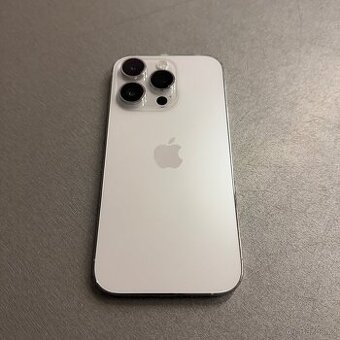 iPhone 14 Pro 128GB silver, bez škrábance, rok záruka