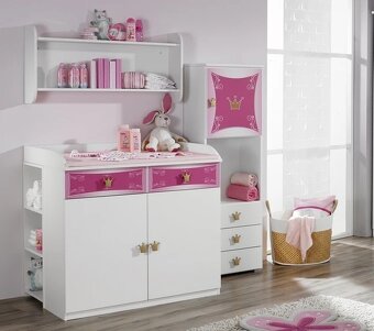 Prodám dětskou skříň + komodu