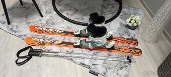 Lyže Blizzard 130, hůlky Blizzard 110, Boty Salamon