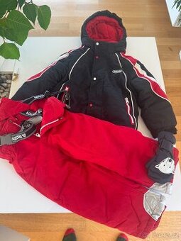 Bunda rukavice a kalhoty do sněhu 98-104