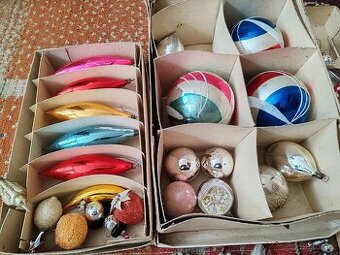 Staré vánoční ozdoby