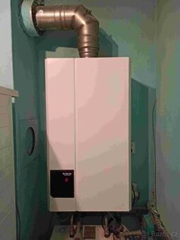Kotel plynový Buderus U124 modulačním regulátorem.
