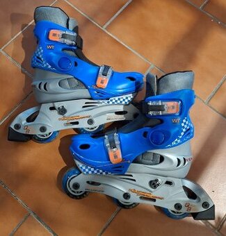 Dětské kolečkové brusle Worker, nastavitelná vel. 30-33