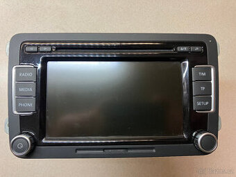 Originál 2DIN autorádio VW Golf, Touran, Tiguan, Passat B7