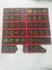 Sklíčka do magické lucerny staré (historické)