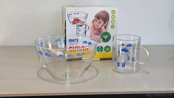 SIMAX Set pro děti - hrneček/miska (ovečka)