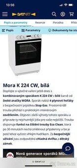 Kombinovany sporak mora