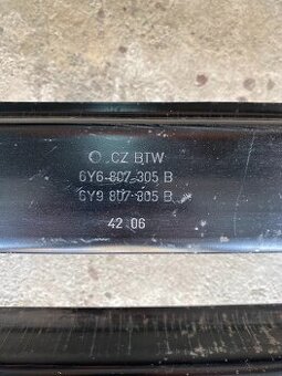 Výstuha nárazníka Škoda Fábia I 6Y6 807 305 B