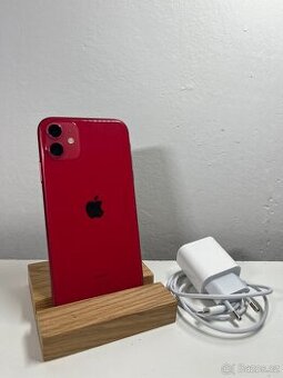 iPhone 11 64 GB, 100 % baterie + nabíječka