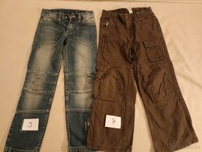 Kalhoty / džíny vel. 134 a 140 - 1