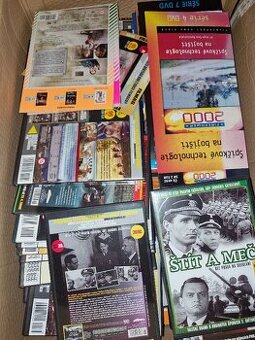 DVD válečné dokumenty a hrané