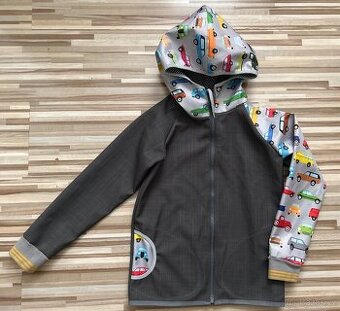 Softshellova bunda s auty - 1