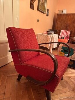 Halabala set - kresla a stolek