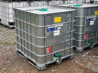 IBC nádrž oplechovaná 1000L - od potravin
