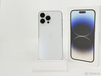 iPhone 14 Pro Max 128GB Silver, baterie 87%, DPH
