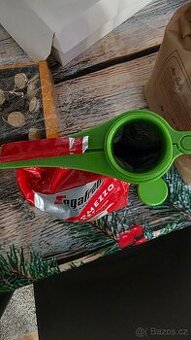 Kafe uzávěr na pytlik 3D tisk .