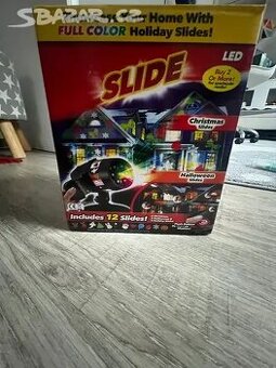 Led venkovní projektor sváteční