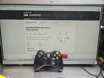 Controller, ovladač, pad Xbox 360