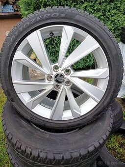 Kola, zimní pneu, Škoda Fabia 4, 215/45 R17