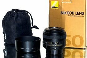 Nikon AF-S Nikkor 50mm f/1,8G TOP STAV