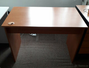 Kancelářský psací stůl + kontejner šuplíkový - 1