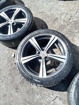 ALU kola 5x100 r 17 s pneu - 1