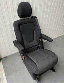 Křeslo sedadla Mercedes W 447 V-Klasse Lugano látka