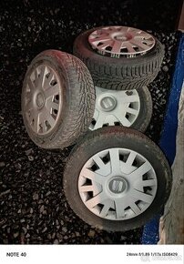 ❄️5x100 zimní komplety R15