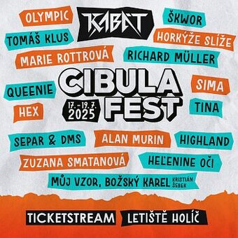 Cibula Fest 2025 - třídenní vstupenka
