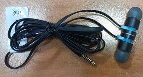 Handsfree drátová sluchátka s mikrofonem