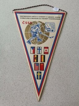 Retro, Vlaječka mistrovství světa v ledním hokeji Praha 1978 - 1
