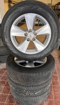 Alu kola originální lexus nx350h 7x17 et35 pneu 225/65 r17