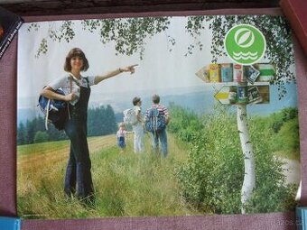 2x RETRO PLAKÁT - REKLAMA cca. 70. léta
