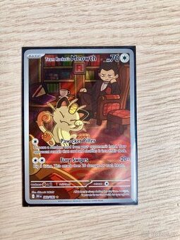 1. Team rocket’s Crobat ex 2. Team rocket’s meowth