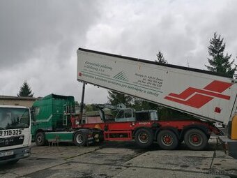 Tahač DAF FT XF + návěs skláp. Schmitz SKI24 prodám
