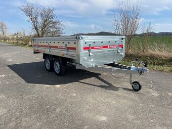 Přívěsný vozík 3044x1537x400mm 2x750kg - splátky - akce