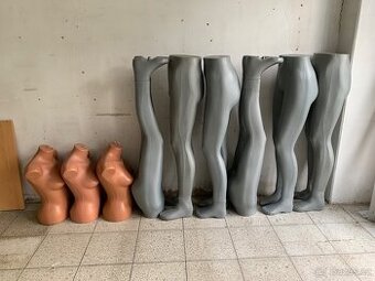 Figuríny / torza na oblečení – 11 ks, super stav