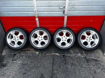 ALU kola 17" 8J ET35 letní pneu 225/50/R17
